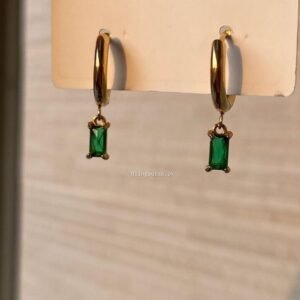 Emerald earrings